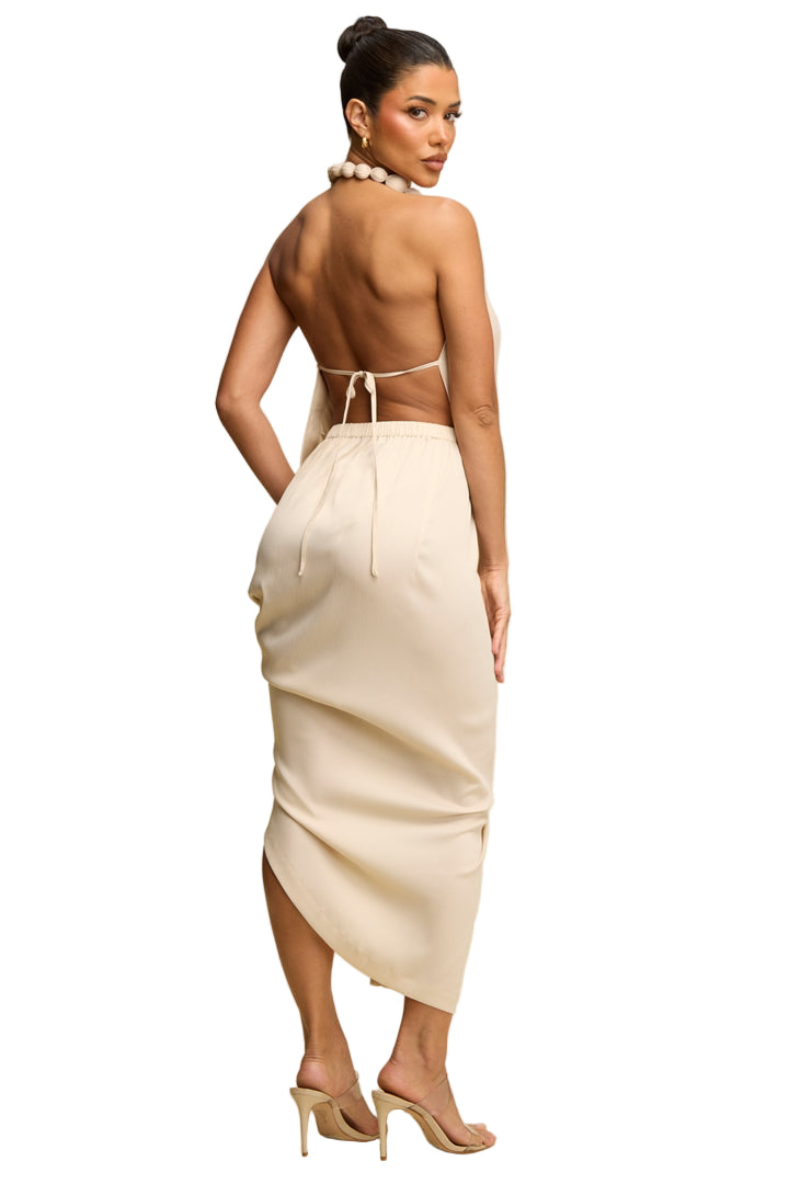 The Luxe Drape Dress