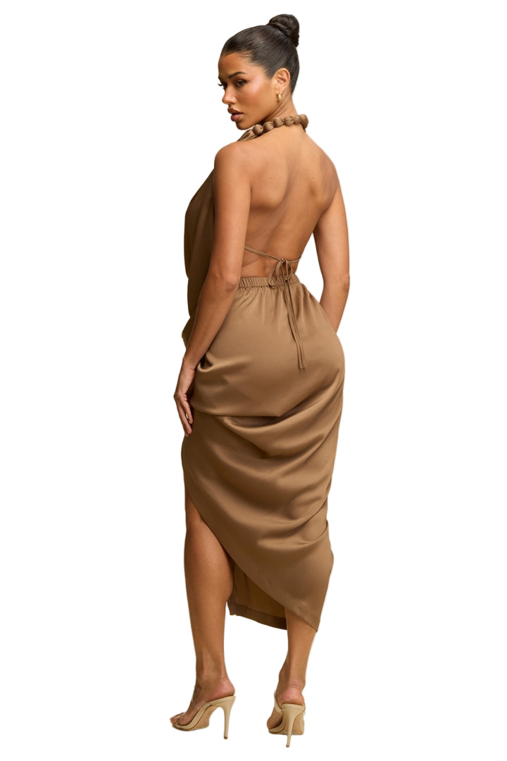 The Luxe Drape Dress