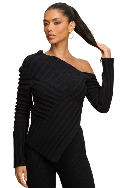 Elysian One Shoulder Knit